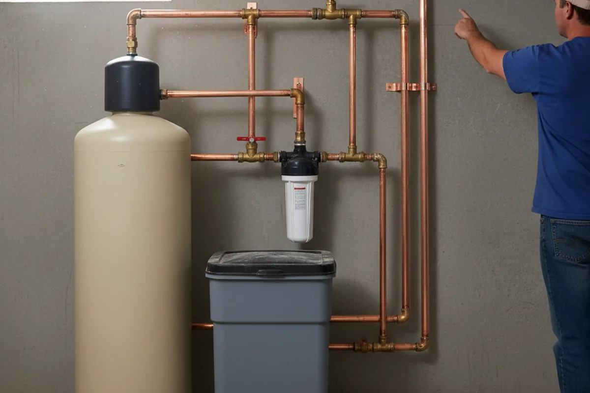 Whole-house water treatment system installed in Sneads